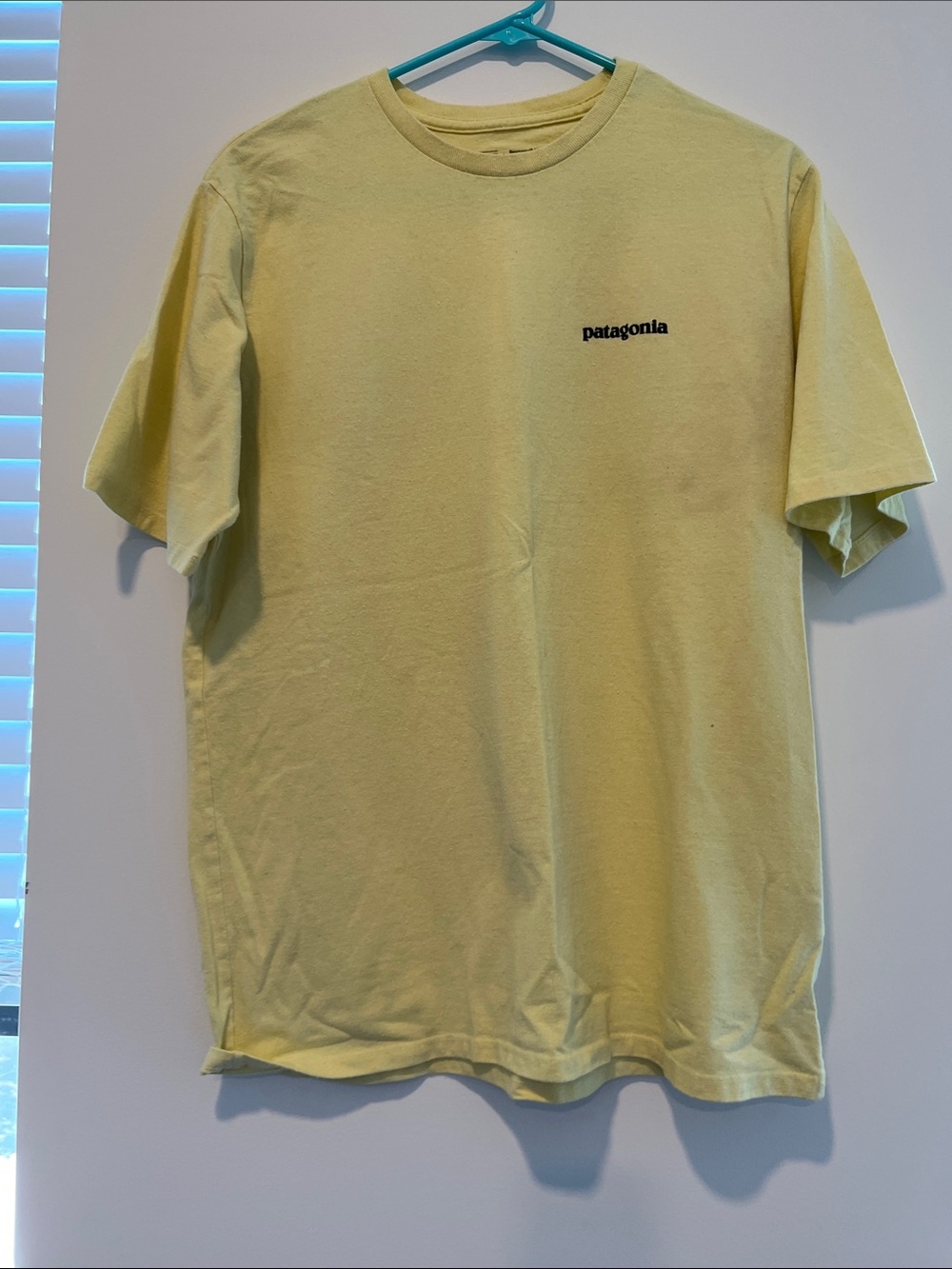 Patagonia Pale Yellow Short-Sleeve Crew T-Shirt